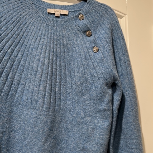 Loft blue crewneck - Picture 2 of 5